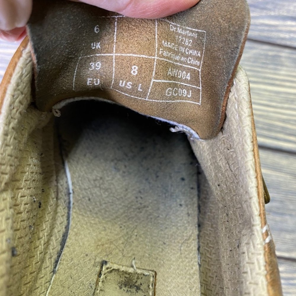 SOLD Dr. Martens Chunky Platform Monkstrap Shoes 12282 - Picture 7 of 8